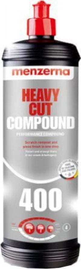 Heavy Compound Kit 3000, Menzerna 400 2500, and Polishing Super Medium