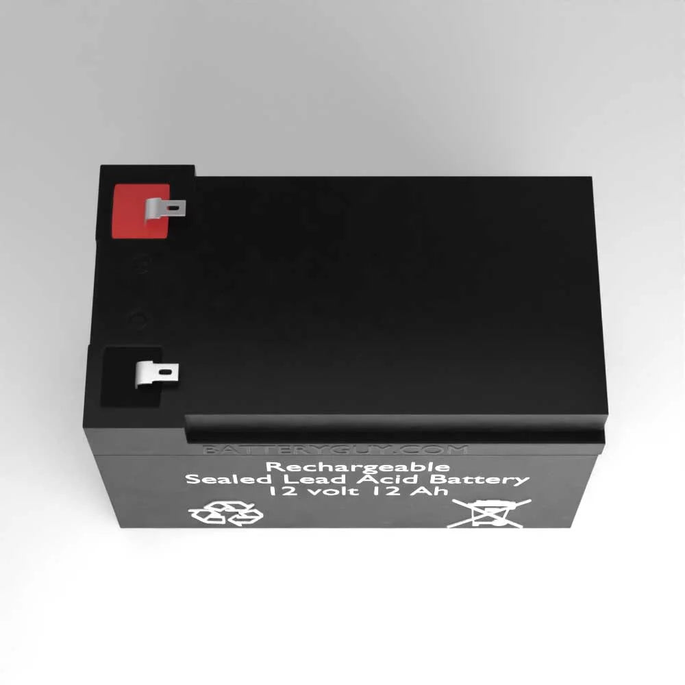(SC40) BatteryGuy Vehicle - (rechargeable Go-Go Qty of BatteryGuy 2) 12Ah 12V SLA - battery equivalent replacement Travel brand