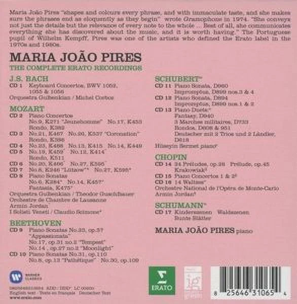 Pires Classical Comp Recordings - - CD Erato - Maria