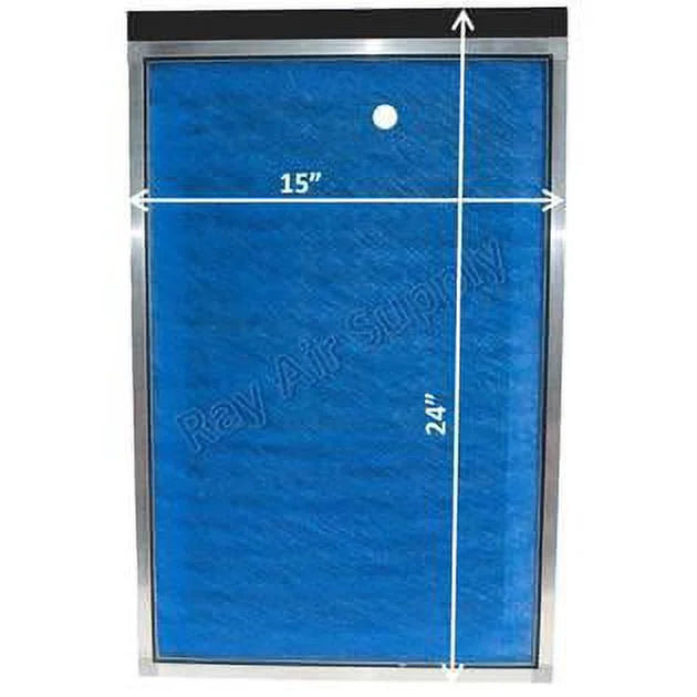 Replacement Air MicroPower 15x24 Pack) Refills Pads (3 Cleaner Filter Guard