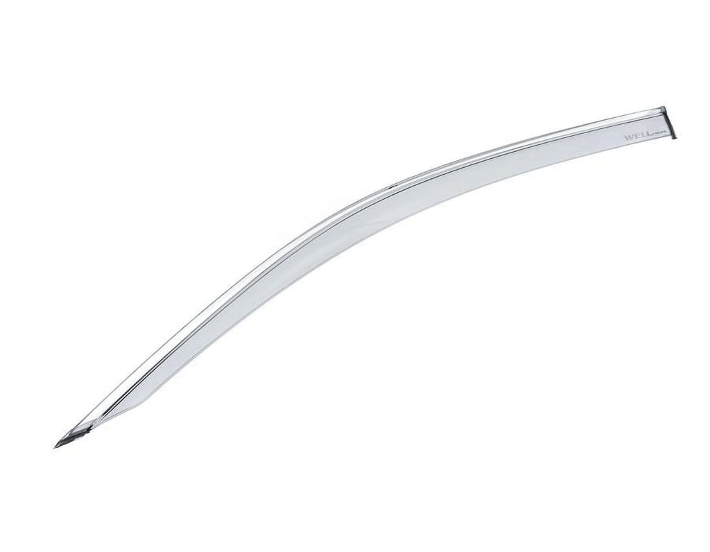 Trim 2020 Visors / Wind Side G05 Wellvisors Deflectors 2023 for X5 2021 Rain 2019 2024 3-847BM015 Guard BMW With Window 2022 Chrome