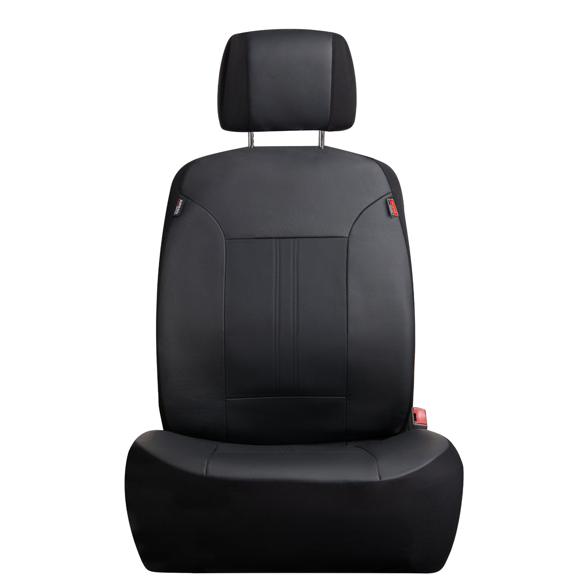 43645WDI 3-Piece Black Covers, Car Dickies Petersen Seat Leather Vegan Genuine