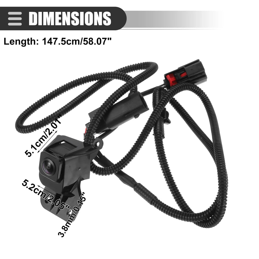Chevrolet Unique 2011-2013 Glass Plastic Backup for Bargains Silverado No.23146157 Black Camera