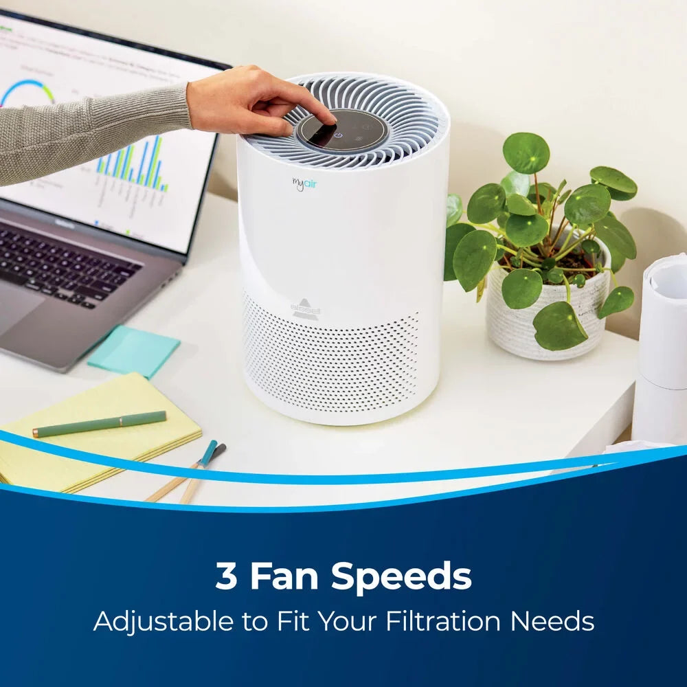 Box Air and Purifier Carbon 2780A WHITE with High Open Filter - BISSELL Efficiency MYair