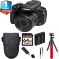 PowerShot Canon + Warranty - 64GB HS 1 Kit Yr Tripod Digital SX70 + Camera