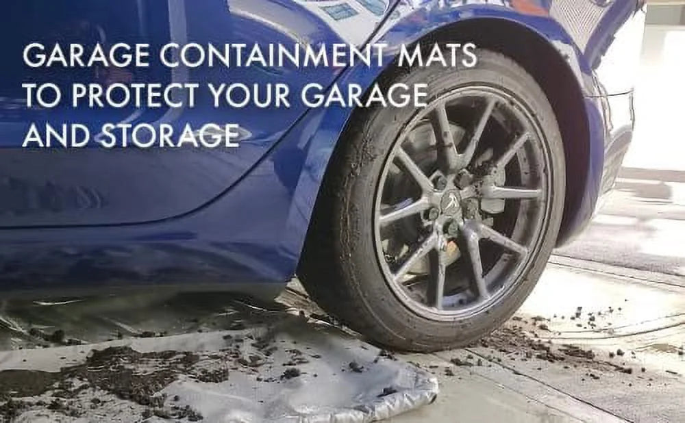 9" Containment Defender 18' Mats Size) x Floor Garage Car (7'