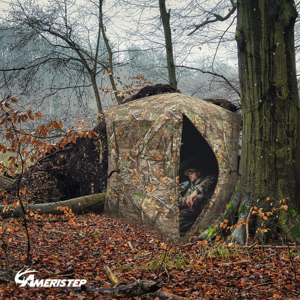 Ameristep Care Person Realtree Taker Blind, Hunting Ground Pop up 2