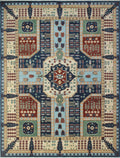 Haseena Aria 9'0" Blue/Ivory 12'3" Rug, x