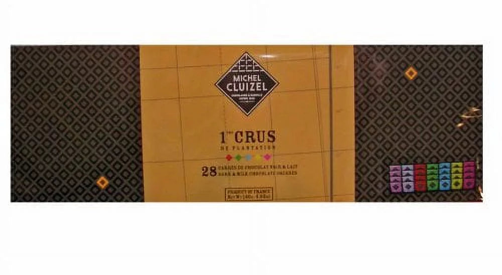 Plantation Sample Chocolate Les De 28 1Ers Single Dark Crus Of Squares Box - - Chocolate