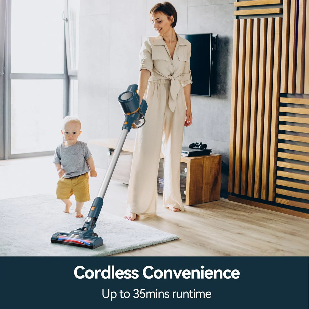 Mins Battery, Carpet 35 Home Pet for Cleaner, Vacuum Powerful Cordless mAh Wnkim with Hard Runtime, 2200 Hair, Lightweight Stick Vacuum up Floor M5 6-in-1 Vacuum Cleaner to