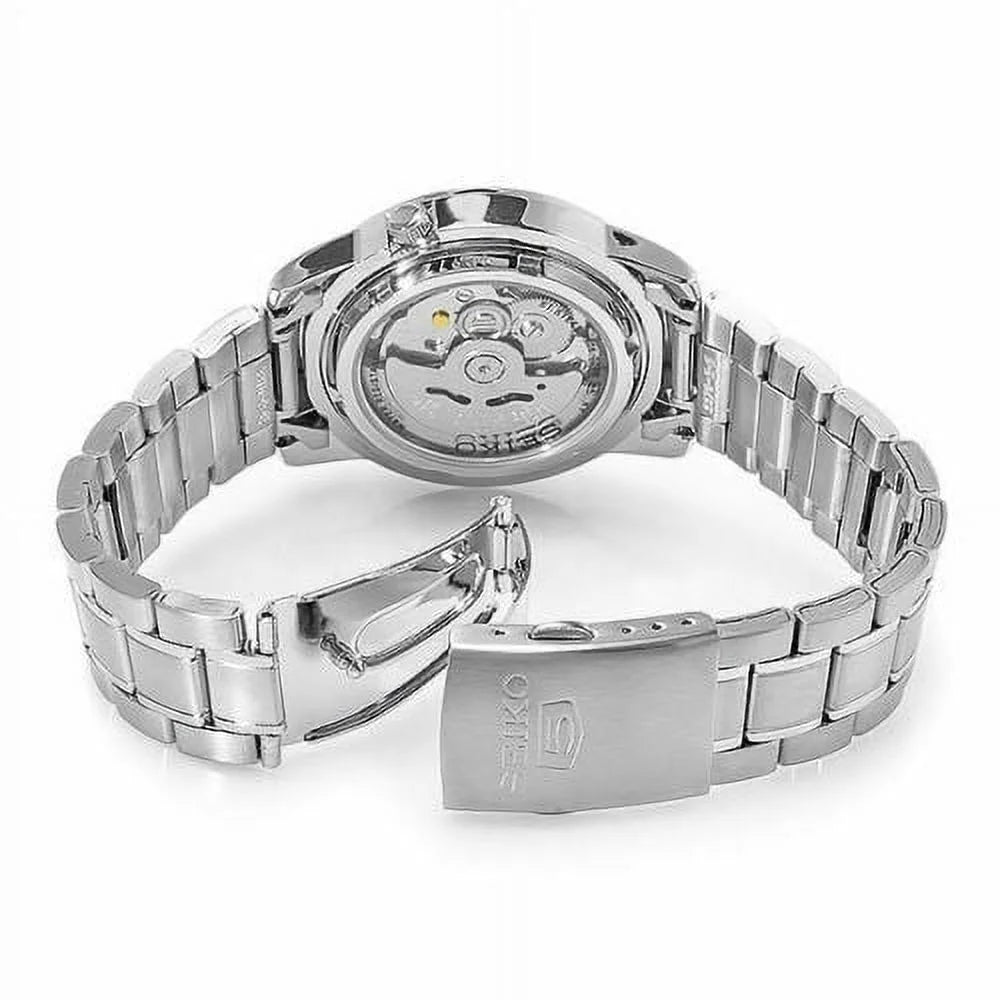Stainless-Steel Men's SNKE51K1S Blue Dial Watch Analog with Seiko