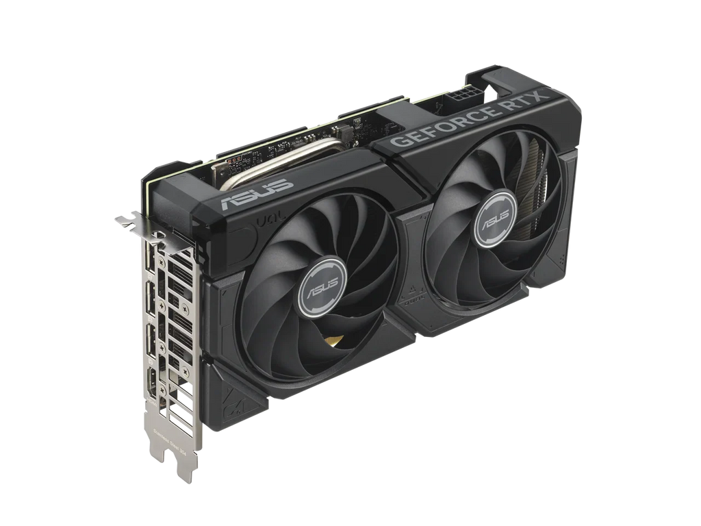 EVO Edition Dual Auto-Extreme GDDR6, DisplayPort Backplate, 0dB Axial-tech (PCIe RTX? Protective 4060 OC 8GB Ti DLSS technology, design, ASUS 3, HDMI 8GB GeForce Technology) 4.0, fan GDDR6 2.1a, 1.4a,