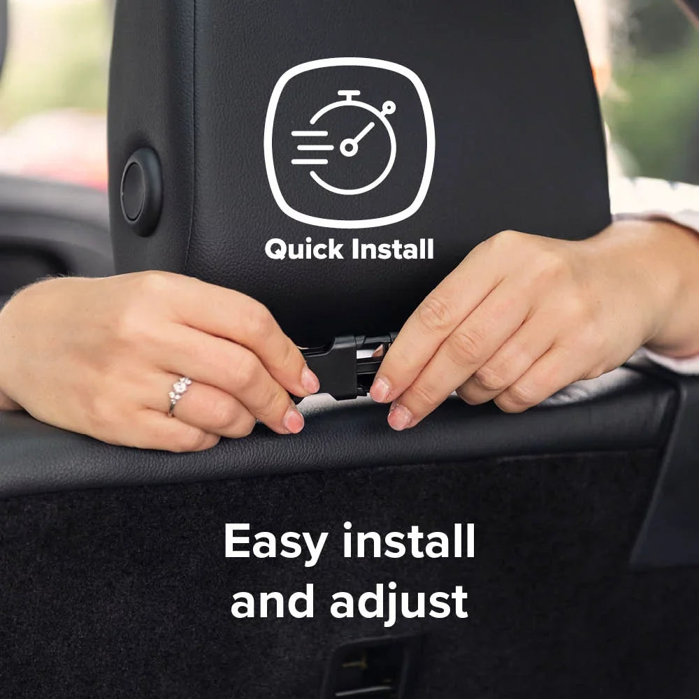 Gray Resistant, Protector, Crash Seat Mat Water Car Ultra Diono Tested,
