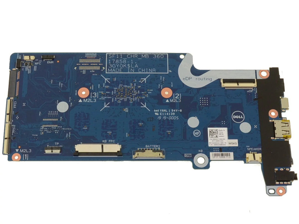 OEM Dell N3350 Intel Celeron 5190 - Motherboard New 1.1GHz 0NVK7 Chromebook 11 2-in-1