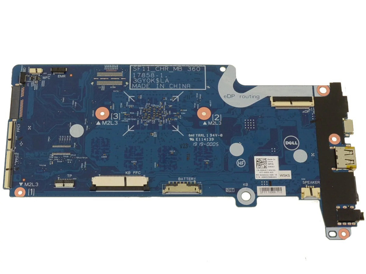 OEM Dell N3350 Intel Celeron 5190 - Motherboard New 1.1GHz 0NVK7 Chromebook 11 2-in-1