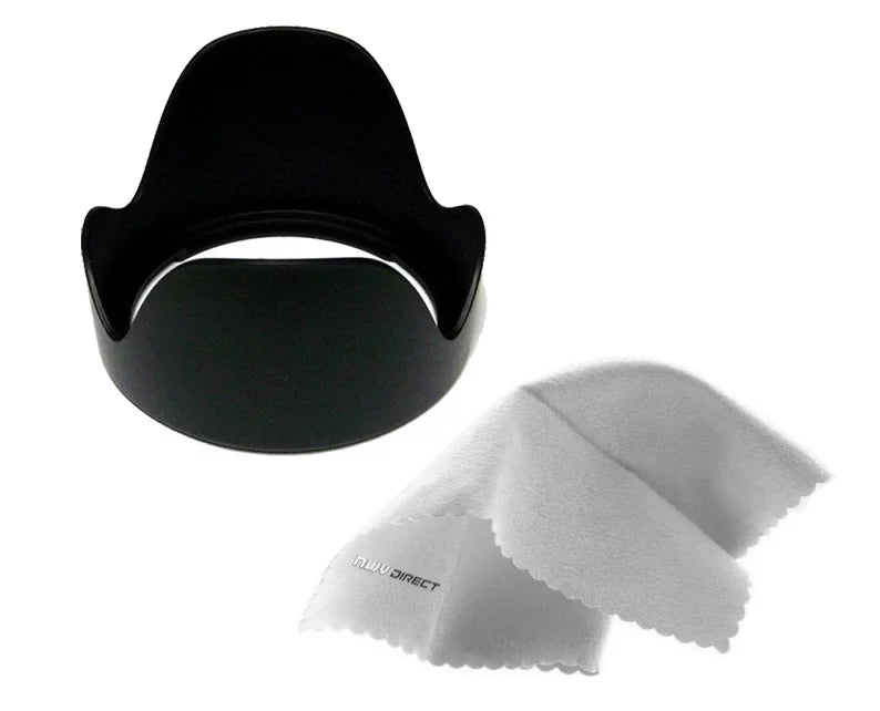 Alpha Microfiber Cleaning a6500 + Hood Nw Digital Cloth. Lens Design) (72mm) (Flower Sony Direct Pro