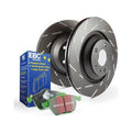 500 and 12-18 S2 S2KR2281 Fits EBC 2000 USR Brakes Greentuff Rotors Kits