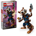 Baby Boys Marvel of Marvel Toy Guardians Buildable 10 Girls Play LEGO Action Groot Up, for for Kids, Rocket Inspired the Ages Display, & and Figure for 76282 and and Galaxy Gift Minifigure, Marvel