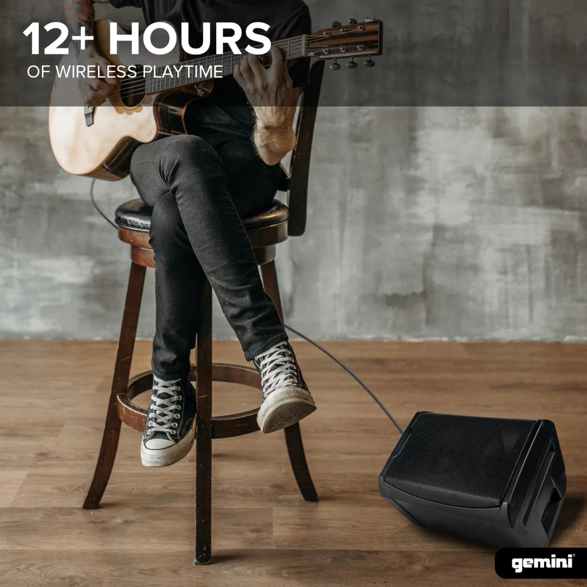 GPSS-650 Gemini PA System Battery-Powered