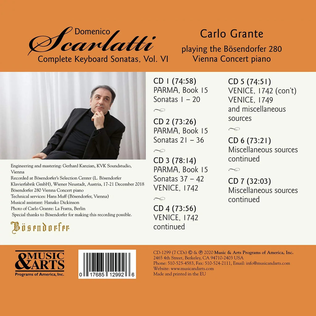 / - Complete 6 - Keyboard CD Sonatas Scarlatti Grante