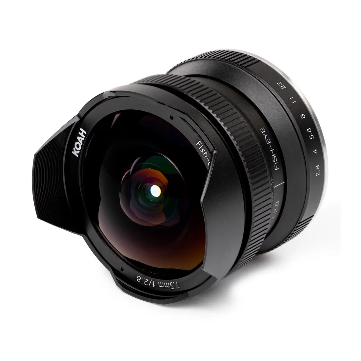 Wide-Angle Series for Canon Koah f/2.8 7.5mm Mount Fisheye Artisans Lens EF-M
