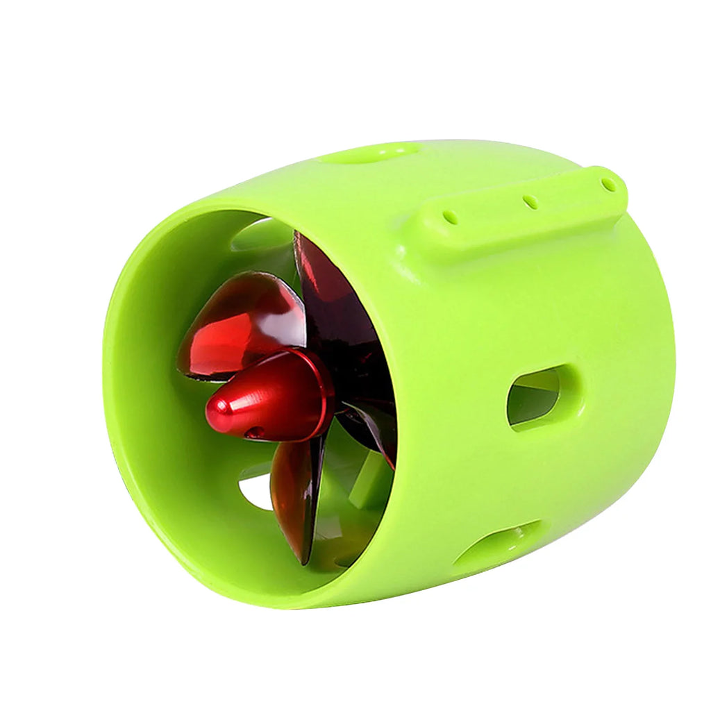 Waterproof Motor Propellers Underwater Boat Bait Included Specific Brushless Nest for Ship 4-Blade Electric Aibecy 1000KV Drive