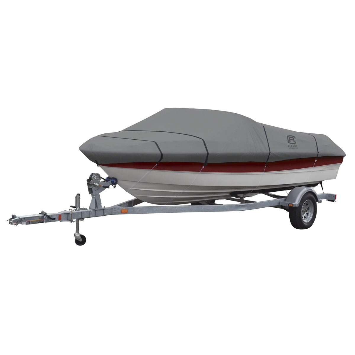 RS-1™ All-Weather Ripstop 16' 98" Lunex Trailerable Fabric, C L Cover Fits Boat Cover, Model Boats W, - 18.5' x with Boat Classic Accessories