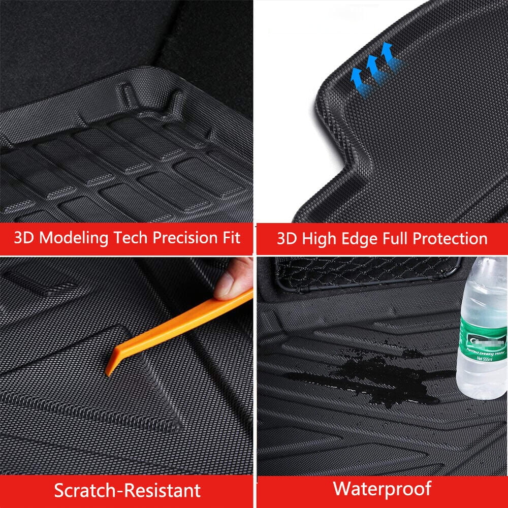 Waterproof Mats Liner for Highlander Trunk Custom 2020-2023 Mat Cargo Toyota