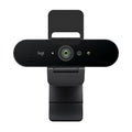Logitech Noise-Canceling Webcam with and Pro 4K HDR Black Mics,