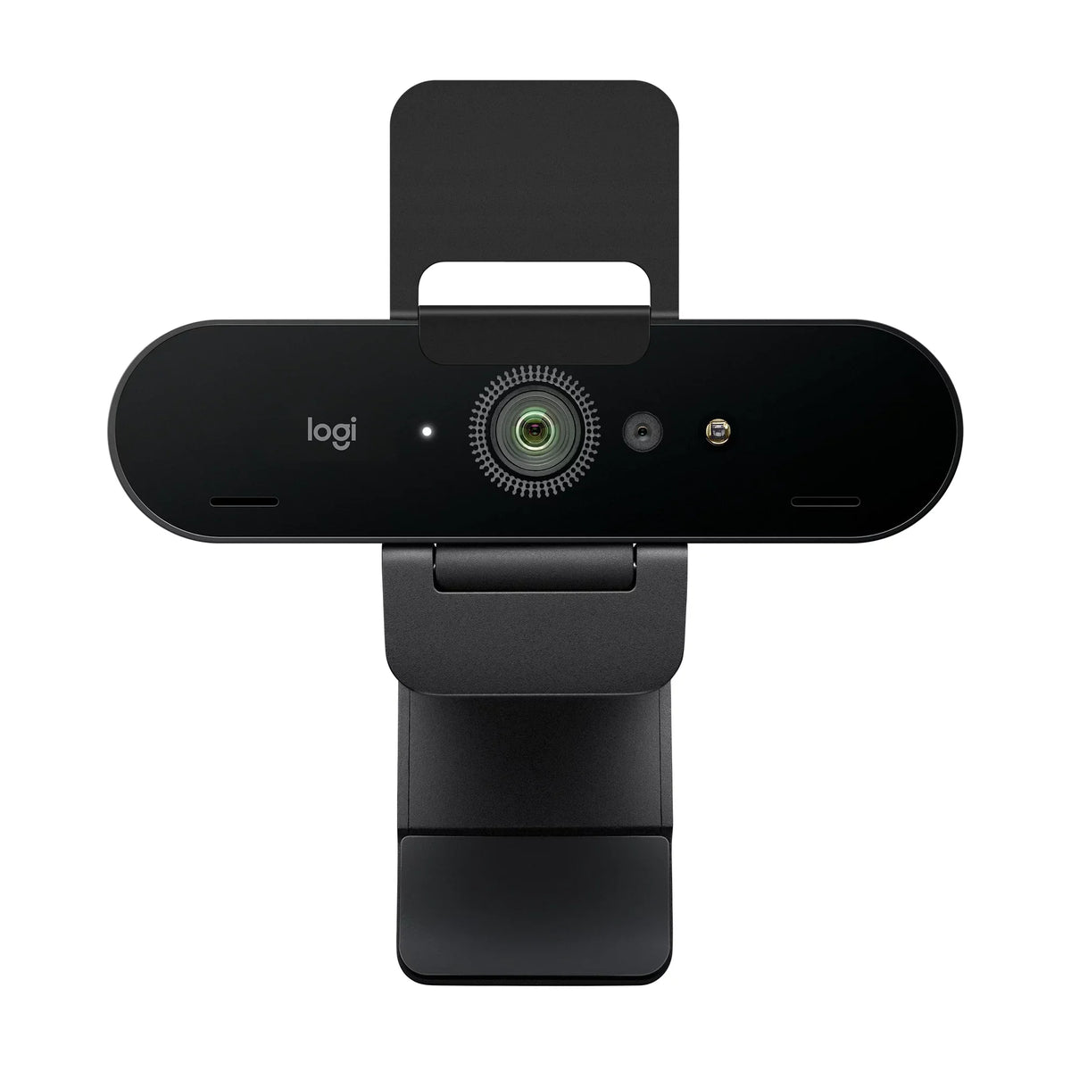 Logitech Noise-Canceling Webcam with and Pro 4K HDR Black Mics,