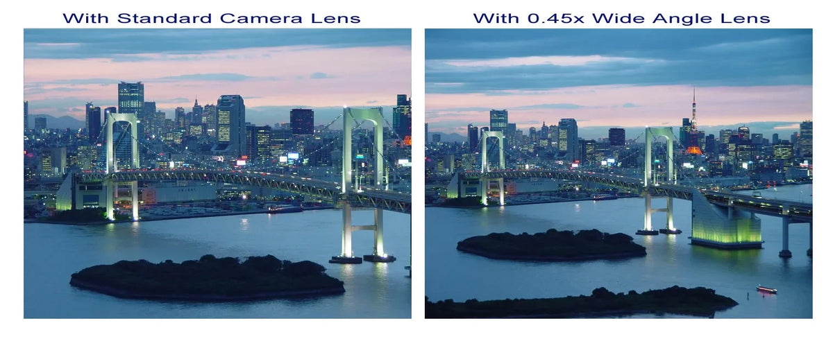 W/ (Modification Lens Macro Zi8 (HD) Style) Finish Magnetic Kodak Chrome 0.45x Angle Type. Wide