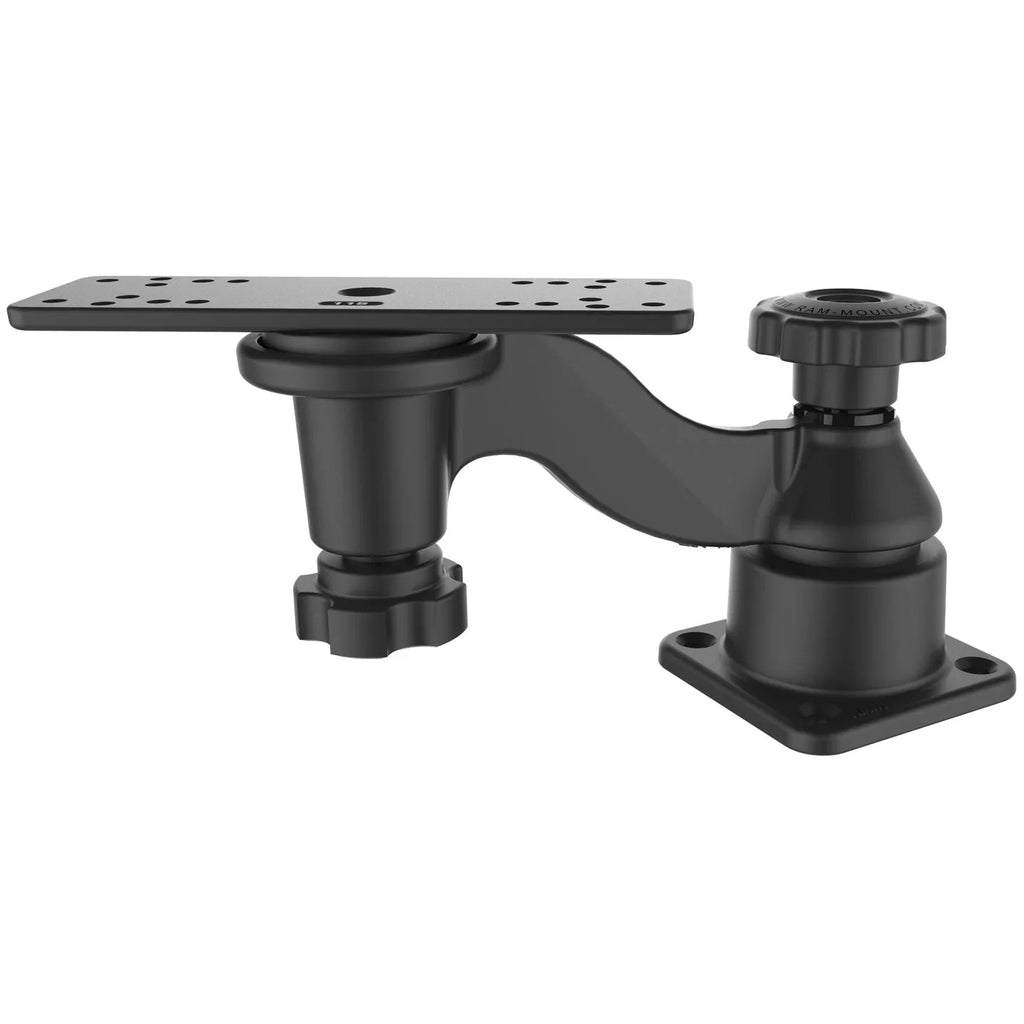 Horizontal Mounts Fishfinders & Swing Arm Plotters 6" RAM for Mount