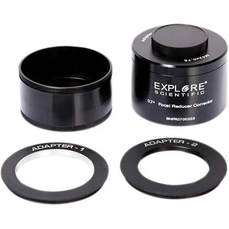 Flattener 3in Focal for FF F/8 Scientific Reducer ED 152mm Field .7x Explore APO