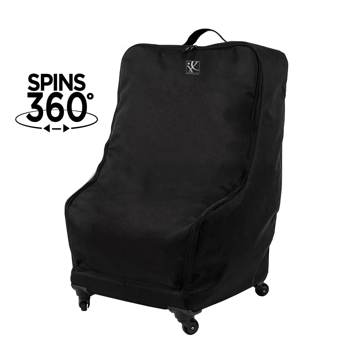 Padded Bag J.L. Black Seat Wheelie Deluxe Childress Travel Car Carrier, and Spinner