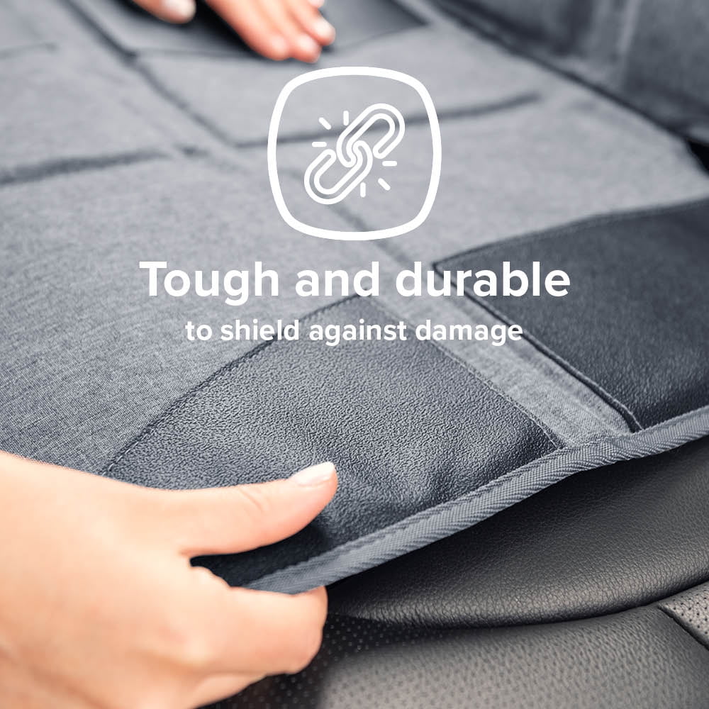Gray Resistant, Protector, Crash Seat Mat Water Car Ultra Diono Tested,