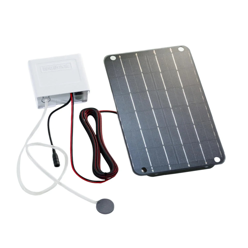 Silent Pump Pond Pump,Aquarium Air for Solar Friendly,6V Powered Air Solar Pump SunniMix Aerator Pond Eco Oxygenator Hydroponics Solar