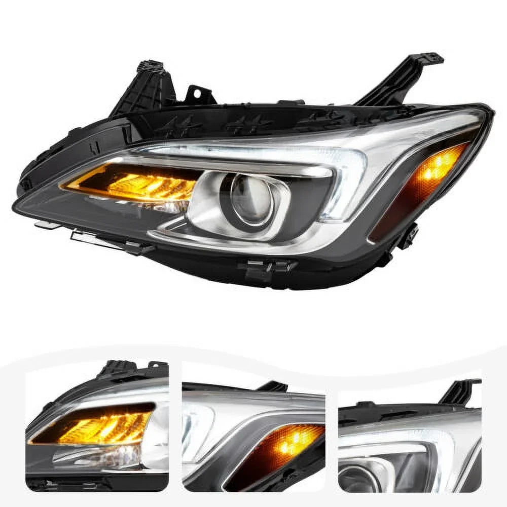 DRL Lacrosse 2017 Headlamp 2019 Driver 2018 Xenon For LED Front Left Headlight Buick
