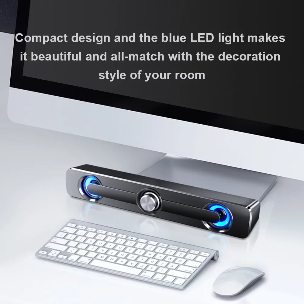 Box Phone USB Surround for Bar Speaker Tablet Sound Speaker Bass MP3 V-111 MP4 Subwoofer Stereo PC Wired Computer Powerful Laptop