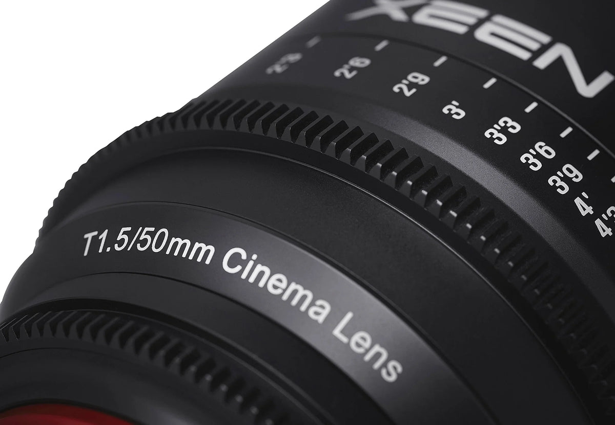 for Professional Cine EF Canon Lens XN50-C 50mm Rokinon T1.5 Xeen