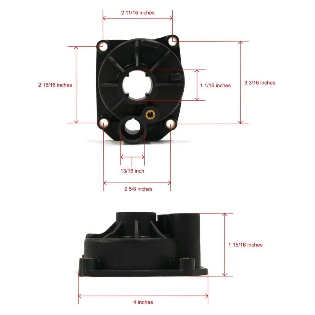 Pump Outboard, Transom 1987 ROP Kit Water E60TLCUC Shop The For HP Evinrude | 15" 60 Impeller