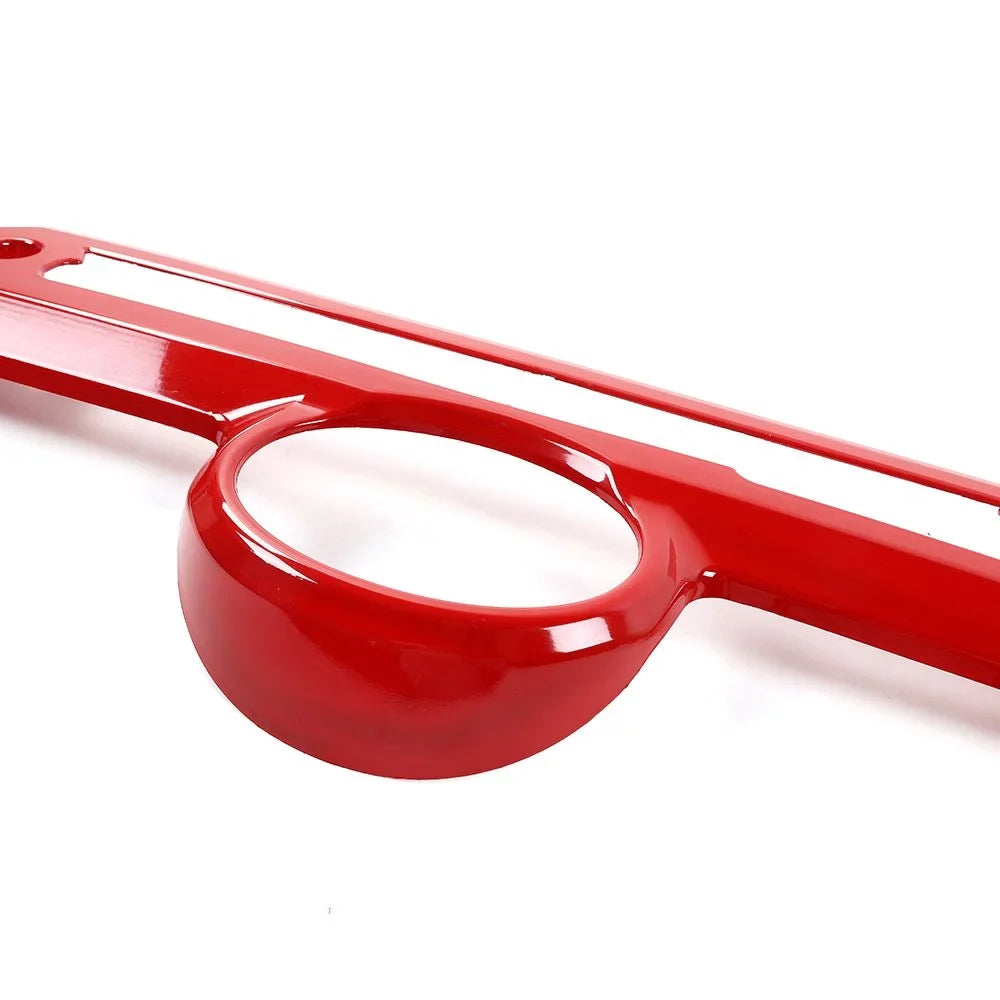 Tailgate Bezels Trim Cover Trunk Rear Red Handle Frame Teledu 4Runner Decor