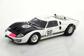 '- Car Toy Shelby Ford White Diecast - GT-40 Model II 1/18 SC415W #98, scale 1966 Collectibles Shelby MK