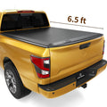 Tonneau 2004-2015 6.5 Bed Fold Ledkingdomus Quad Nissan Titan Soft for ft Cover Truck Bed Fleetside