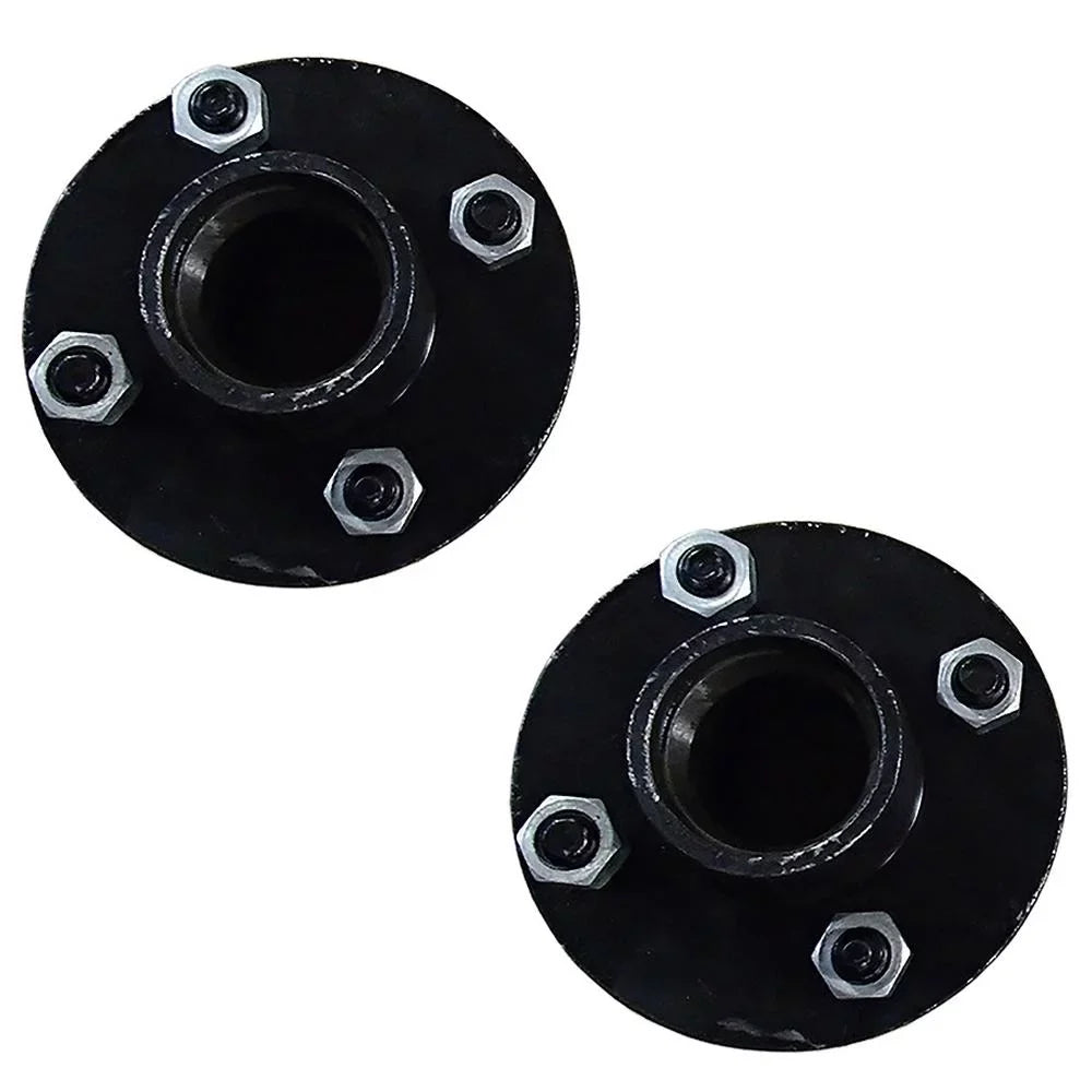 Spindles Trailer Hubs Seals 4 Axle (2) Round lbs Kit 2000 on Idler 4" Bearings