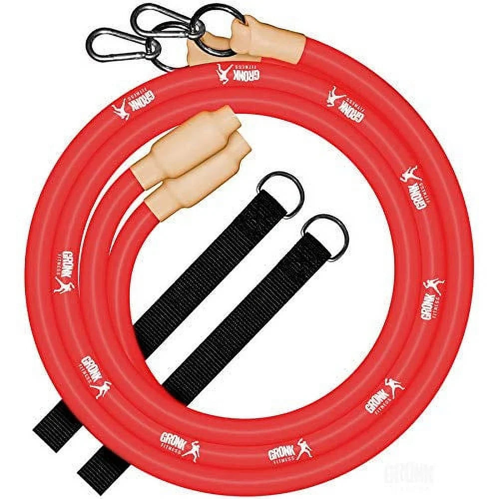 Heavy Training Rubber Wave Battle Edition Battle (Red) for Strength Ropes Workout Fitness Inertia Abdominal Battle | Elastic for Alternative Ropes | Rope Workout Gronk an Ropes |