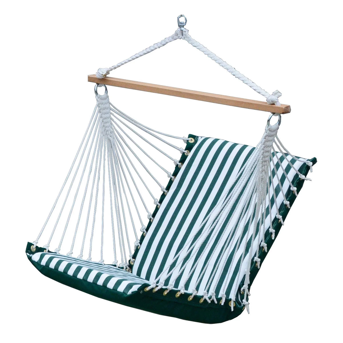 Soft Chair Hamptons Acrylic Collection Hammock and Comfort The Green 48" White