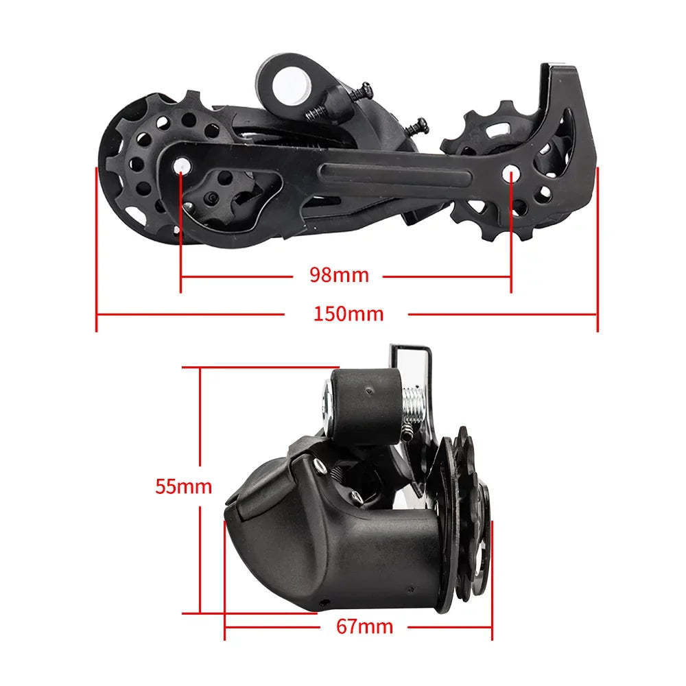 Flywheel for 10 Cassette 1x10 Shifter Groupset Bike Speed Bike Tomfoto Mountain Chain MTB Derailleurs MTB Speed Crankset 11-50T