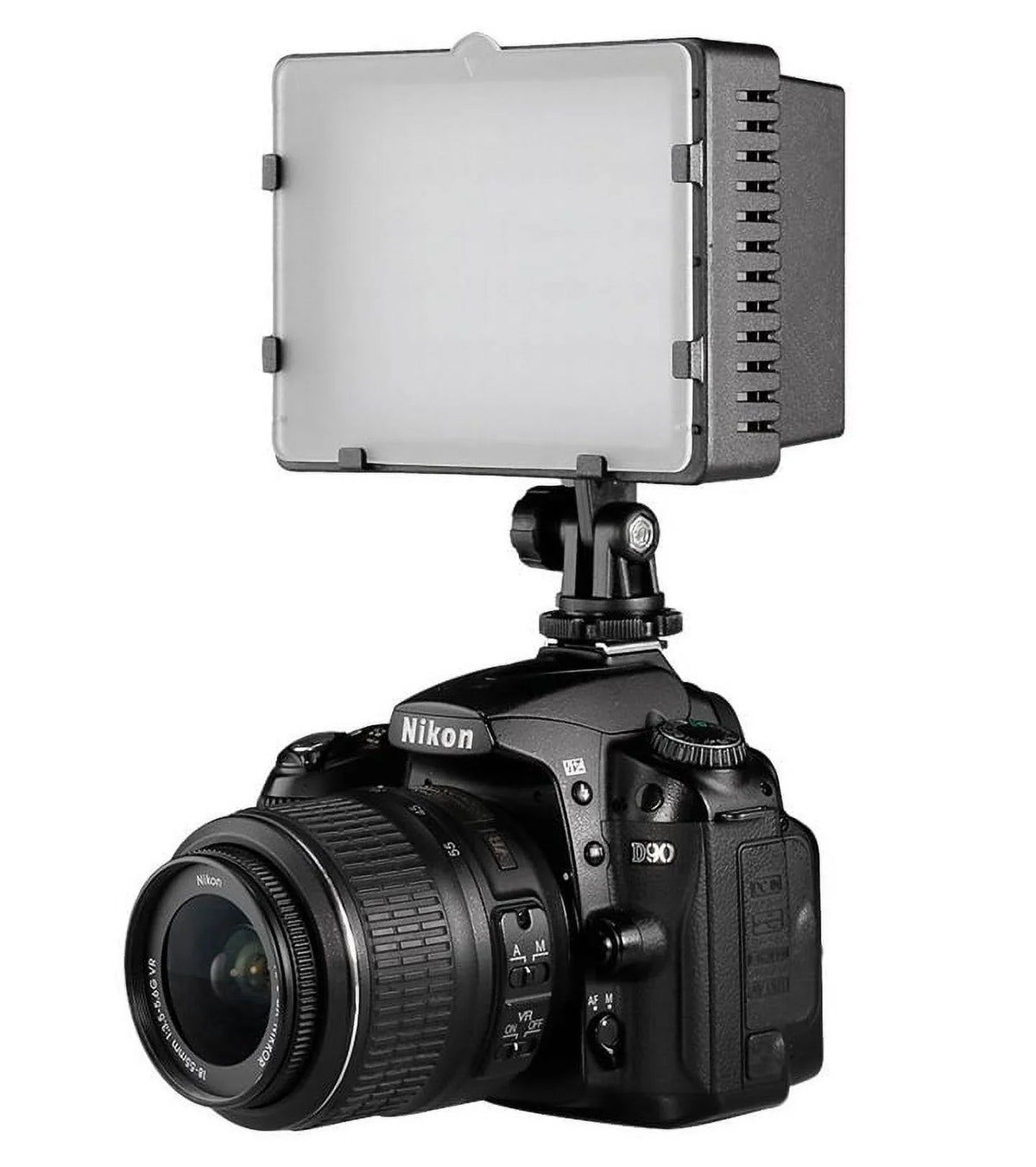 Multi-LED Dimmable Life Adapter Includes Video Light Head) FDR-AX53 Multi-Interface Professional Long Sony (Swivel