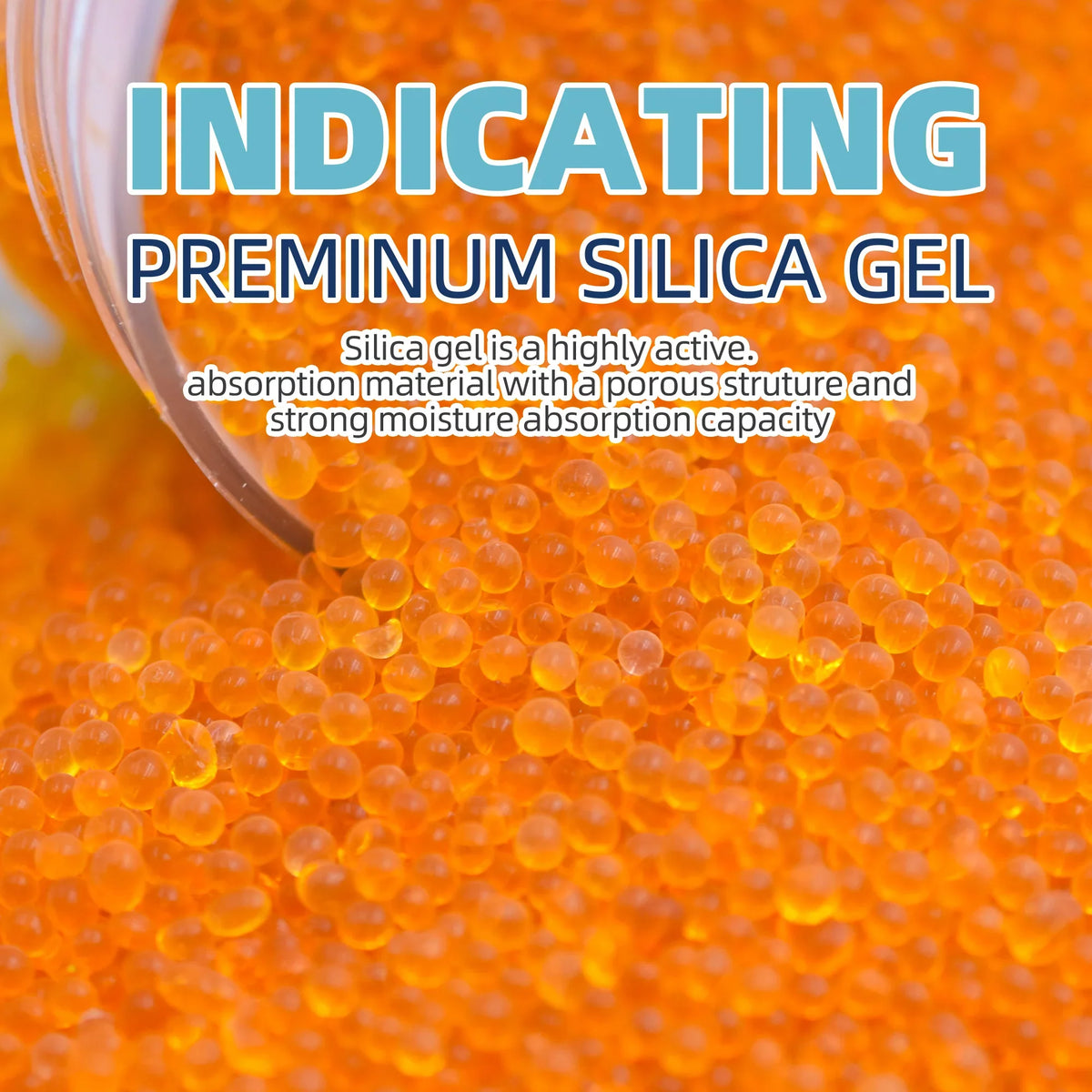 Indicating Reusable Beads, Silica Indicating Premium Drying 12LBS Desiccant Desiccant Silica Green, Gel Orange to Silica Dark Dehumidifier Wisesorb Gel Orange Storage, for