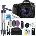 Kit 16GB Canon Lens Camera Basic Expo 18-55mm EOS with DSLR + 80D